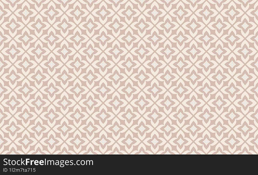 Soft Neutrals - Vintage-inspired Soft Neutrals Seamless Geometric Patterns Background