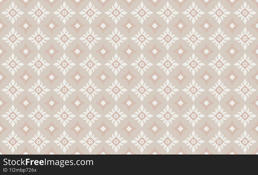 Soft Neutrals - Vintage-inspired Soft Neutrals Seamless Geometric Patterns Background