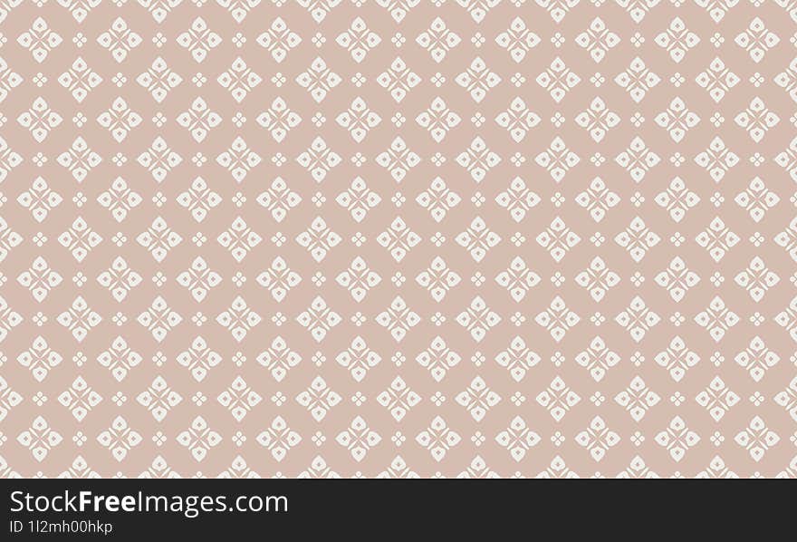 Soft Neutrals - Vintage-inspired Soft Neutrals Seamless Geometric Patterns Background