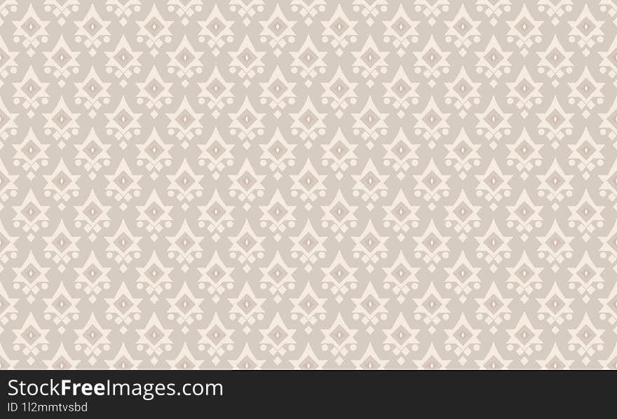 Soft Neutrals - Vintage-inspired Soft Neutrals Seamless Geometric Patterns Background