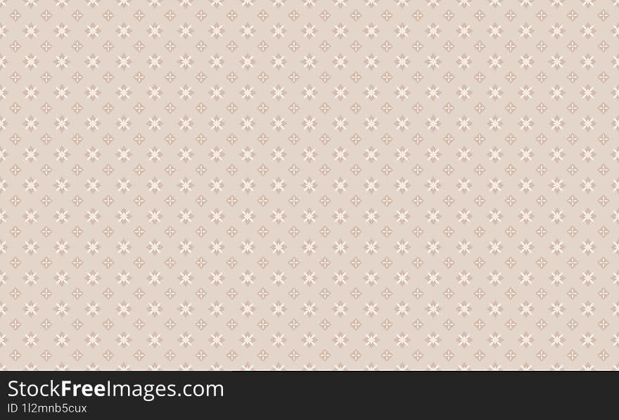 Soft Neutrals - Vintage-inspired Soft Neutrals Seamless Geometric Patterns Background