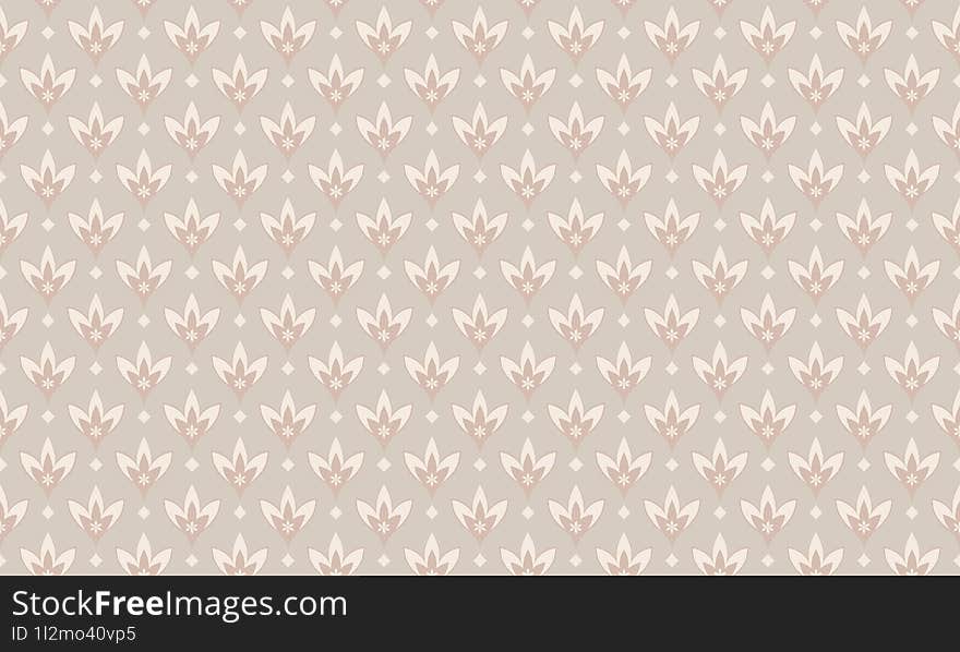 Soft Neutrals - Vintage-inspired Soft Neutrals Seamless Geometric Patterns Background