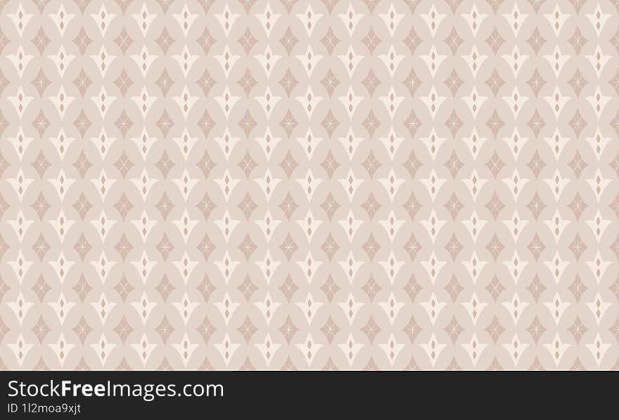 Soft Neutrals - Vintage-inspired Soft Neutrals Seamless Geometric Patterns Background