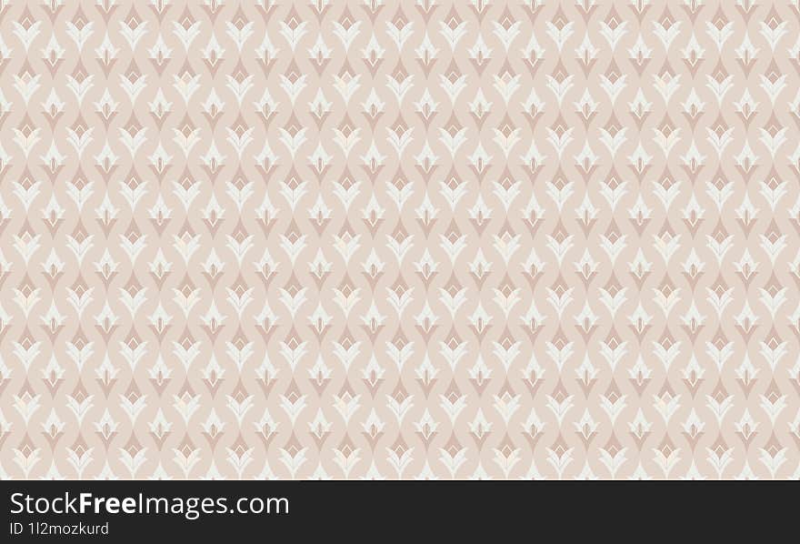 Soft Neutrals - Vintage-inspired Soft Neutrals Seamless Geometric Patterns Background