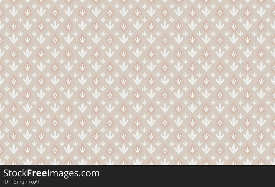 Soft Neutrals - Vintage-inspired Soft Neutrals Seamless Geometric Patterns Background