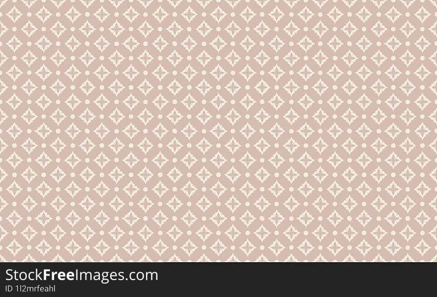 Soft Neutrals - Vintage-inspired Soft Neutrals Seamless Geometric Patterns Background