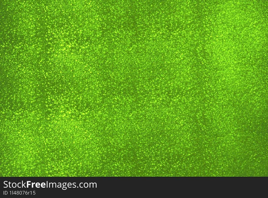 Green Texture Background. Creative Concept Design. Background With Sparkles And Shimmer