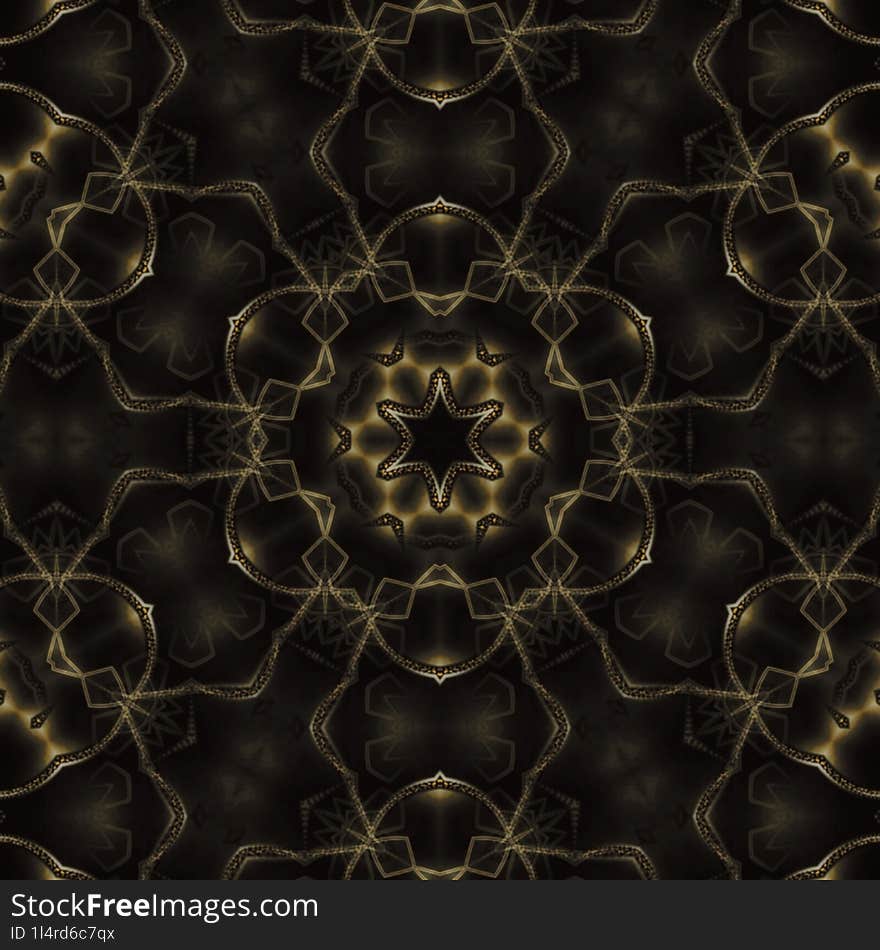 Abstract background gold flower pattern art of my idea for you suitable template, decorating wallpaper, backdrop, interior design