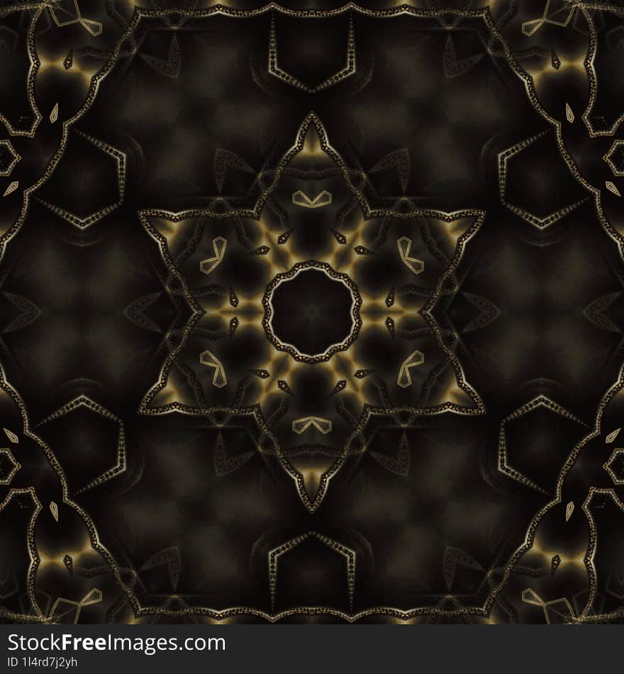 Seamless gold flower background design art of my idea for you suitable template, decorating, wallpaper, backdrop, fabric, fashion