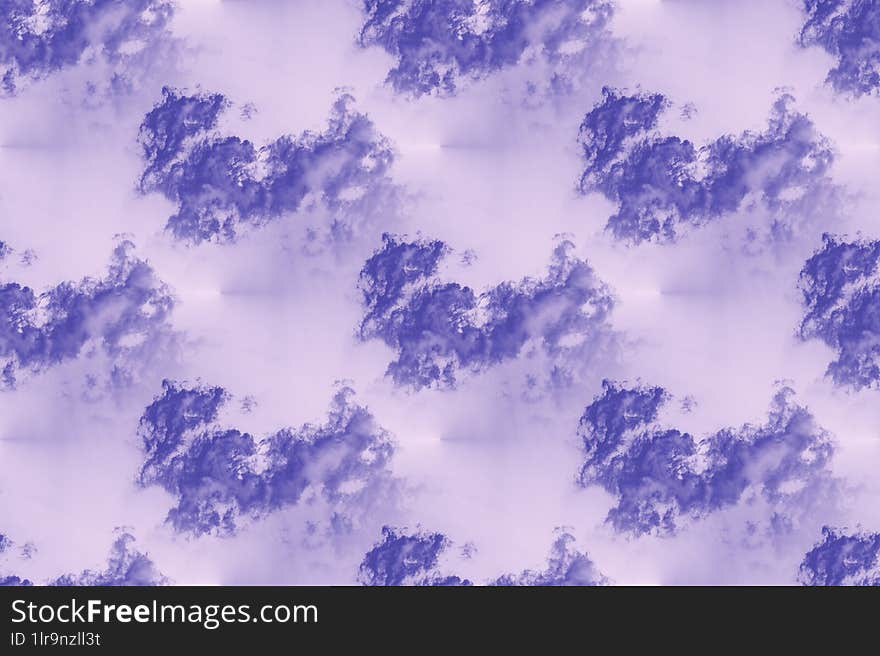 abstract seamless pattern with imitation ink blots