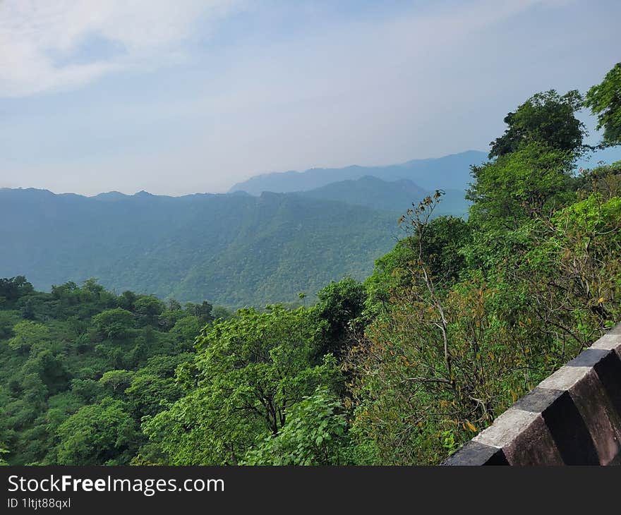 Its A nature or morning aravali parvat and hill jungle for adventure its A Valley