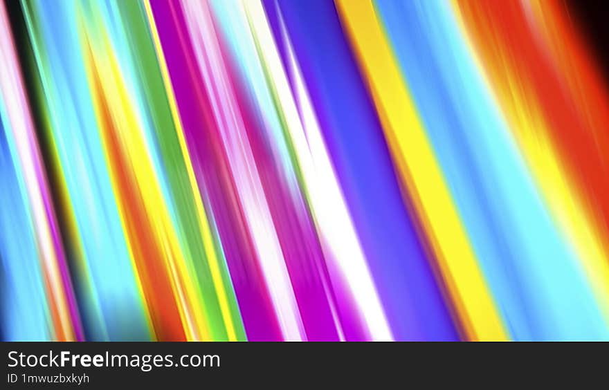 Background abstract motion blurs rainbow color