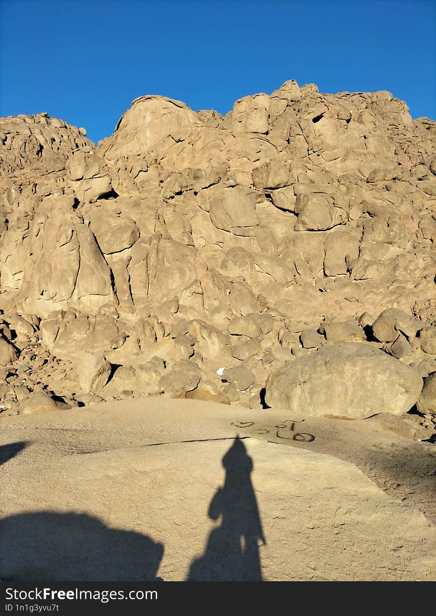 Mountain landscape near Sharm El Sheikh resort, Egypt