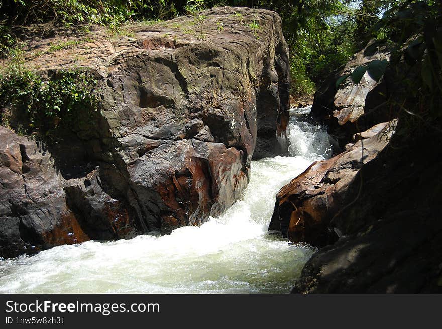 A Picture Of A Waterfall