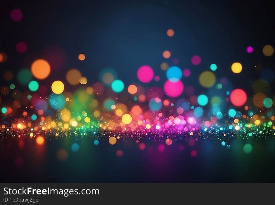 Abstract bokeh background