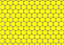 Abstract Geomatric Background, Yellow Color Royalty Free Stock Photos