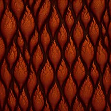 Traditional Thai Patterns That Are Seamlessly Strung Together Royalty Free Stock Photo