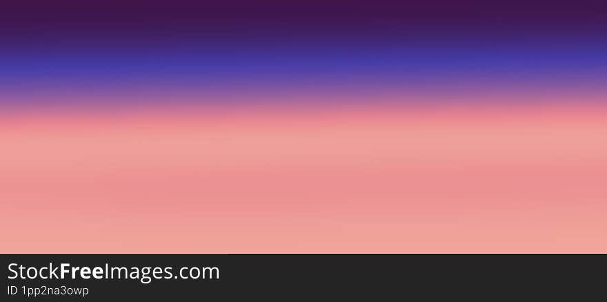 A beautiful gradient of colors fills the sky, blending shades of purple and pink at dusk