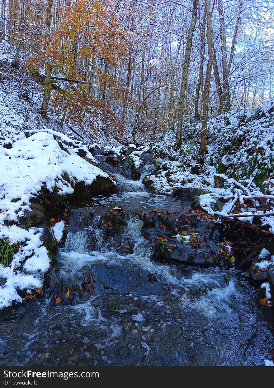 Landscape of the Krusevica river, Bosnia and Herzegovina.