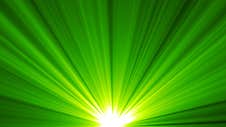 Shining Green Lights Dazzlingly Bright, Amazing And Luxury Lights, Widescreen 4K Resolution Stock Image