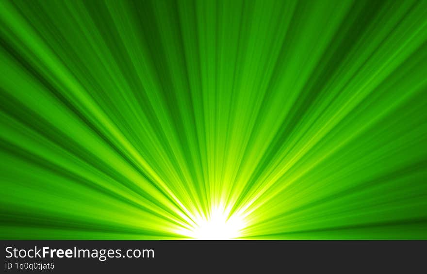 Shining Green Lights Dazzlingly Bright, Amazing and Luxury Lights, Widescreen 4K Resolution