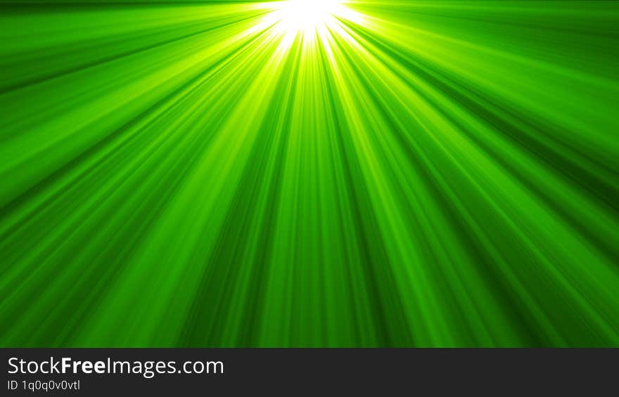 Shining Green Lights Dazzlingly Bright, Amazing and Luxury Lights, Widescreen 4K Resolution