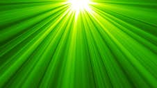 Shining Green Lights Dazzlingly Bright, Amazing And Luxury Lights, Widescreen 4K Resolution Stock Photography