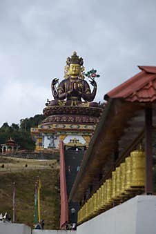 Buddha Park Ravangla South Sikkim Royalty Free Stock Photo