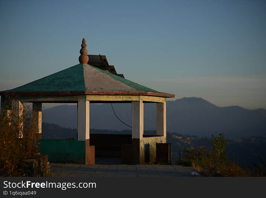 HILL TOP VIEW POINT LOCATED IN  NAMCHI SOUTH SIKKIM INDIA, PLACE CALLED TAREY VIR . TOOK THE SNAP ON 20TH NOVEMBER 2022