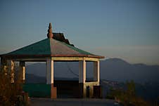 HILL TOP VIEW POINT LOCATED IN  NAMCHI SOUTH SIKKIM INDIA, PLACE CALLED TAREY VIR . TOOK THE SNAP ON 20TH NOVEMBER 2022 Stock Images