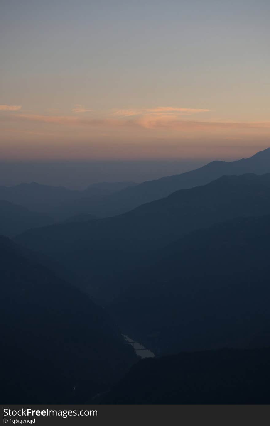 HILL TOP VIEW POINT LOCATED IN  NAMCHI SOUTH SIKKIM INDIA, PLACE CALLED TAREY VIR . TOOK THE SNAP ON 20TH NOVEMBER 2022