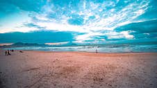 Praia De Florianópolis - Santa Catarina - Brasil Stock Images