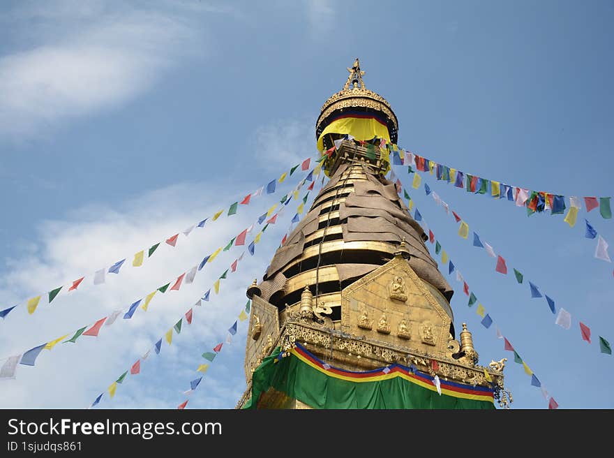 Swoyambhu Mahachaitya, Monkey temple, Kathmandu, Nepal