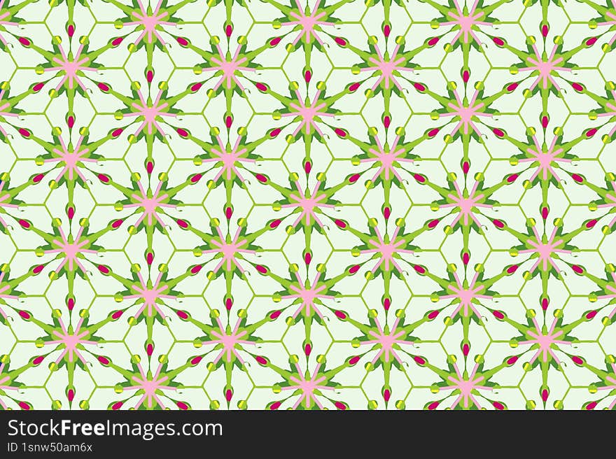 Seamless pattern flowers pattern whit batik. Seamless pattern flowers pattern whit batik.