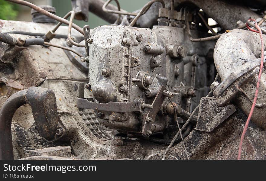 truck fuel system. engine not running