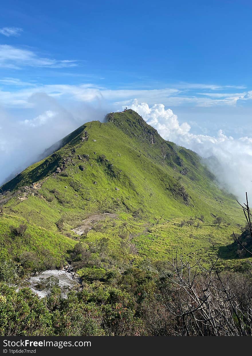beautiful view of the mountain