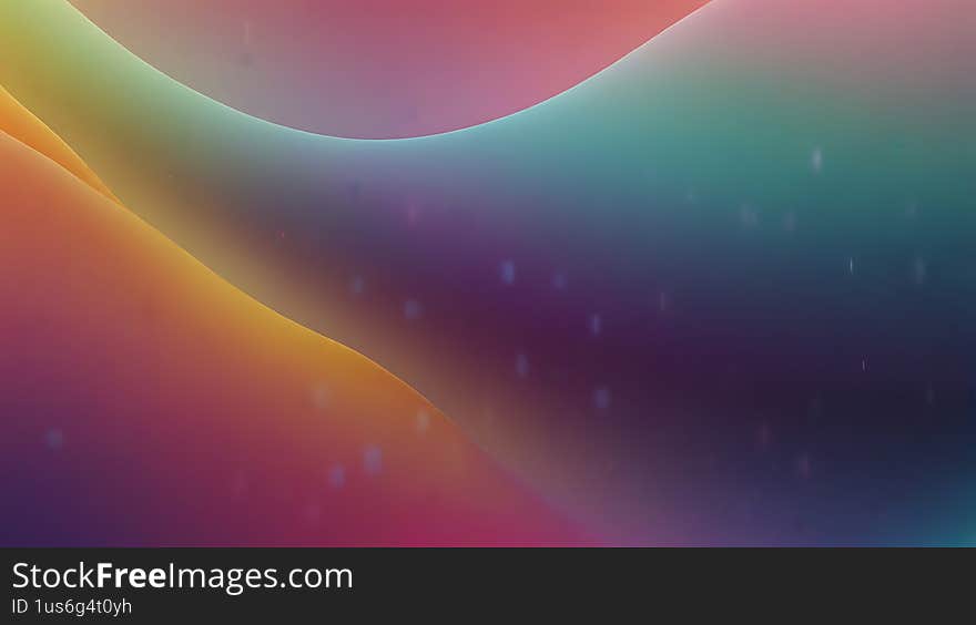 Abstract Colorful Swirls Background Design with Gradient Hues and Soft Glow
