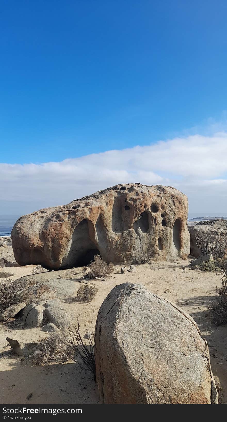 A rock in Atacama desert