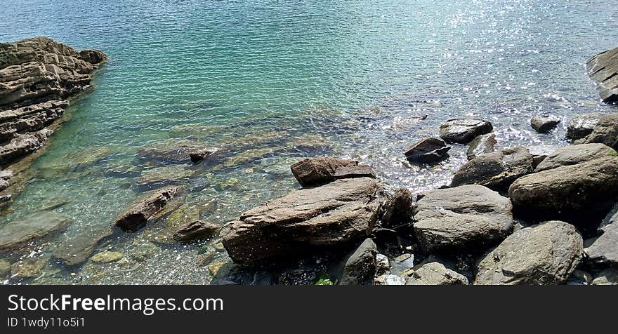 Crystal Clear Water in Cornwall
