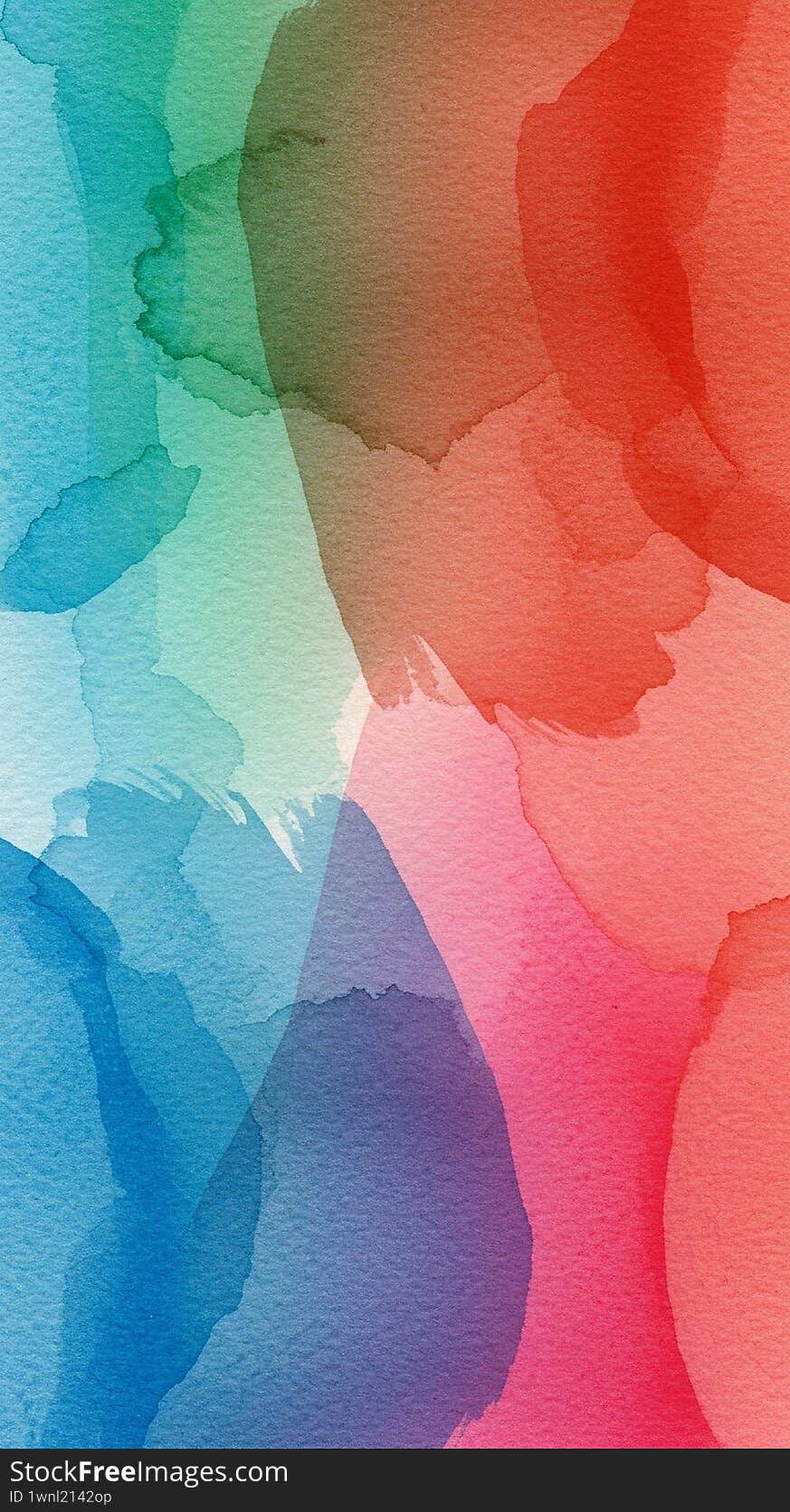 Abstract background with soft, overlapping watercolor splashes in pastel shades of blue, green, pink and coral. This digital image evokes calm and fluidity, ideal for art, relaxation or design projects with a soft and ethereal look. AI generated. Abstract background with soft, overlapping watercolor splashes in pastel shades of blue, green, pink and coral. This digital image evokes calm and fluidity, ideal for art, relaxation or design projects with a soft and ethereal look. AI generated.