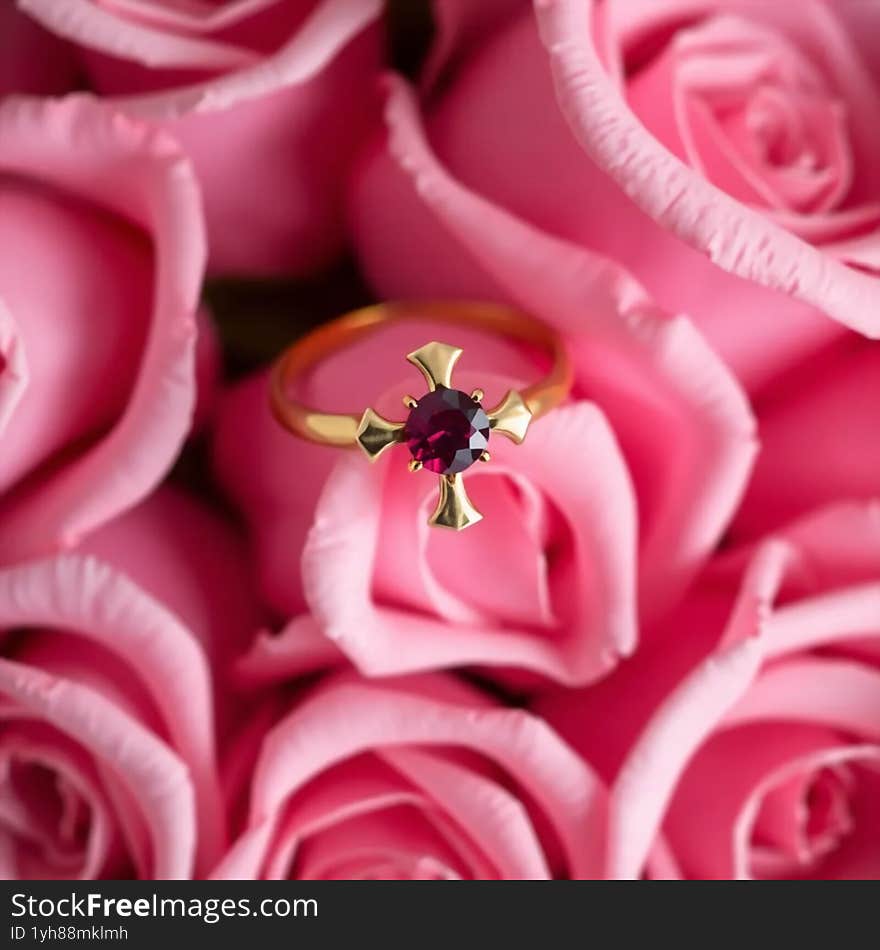 A Ruby cross ring elegantly combines the timeless beauty of precious stones with a classic design, symbolising faith and style. A Ruby cross ring elegantly combines the timeless beauty of precious stones with a classic design, symbolising faith and style.