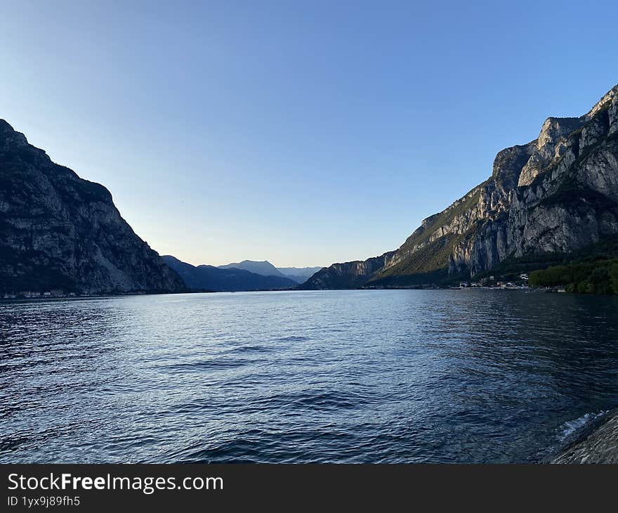 Lake Como near Lecco - Italy