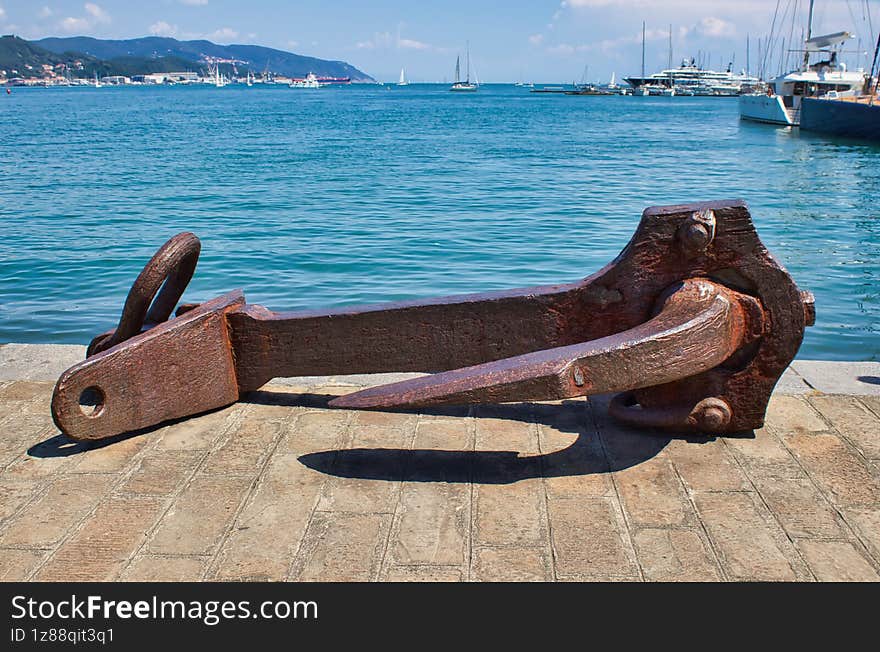 still big at the port of La Spezia