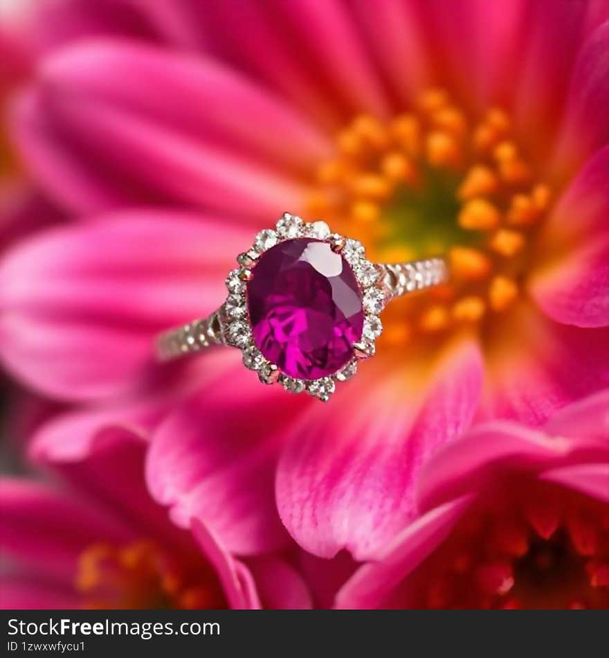 A stunning ring featuring sparkling diamonds and vibrant rubies, perfect for special occasions. A stunning ring featuring sparkling diamonds and vibrant rubies, perfect for special occasions.
