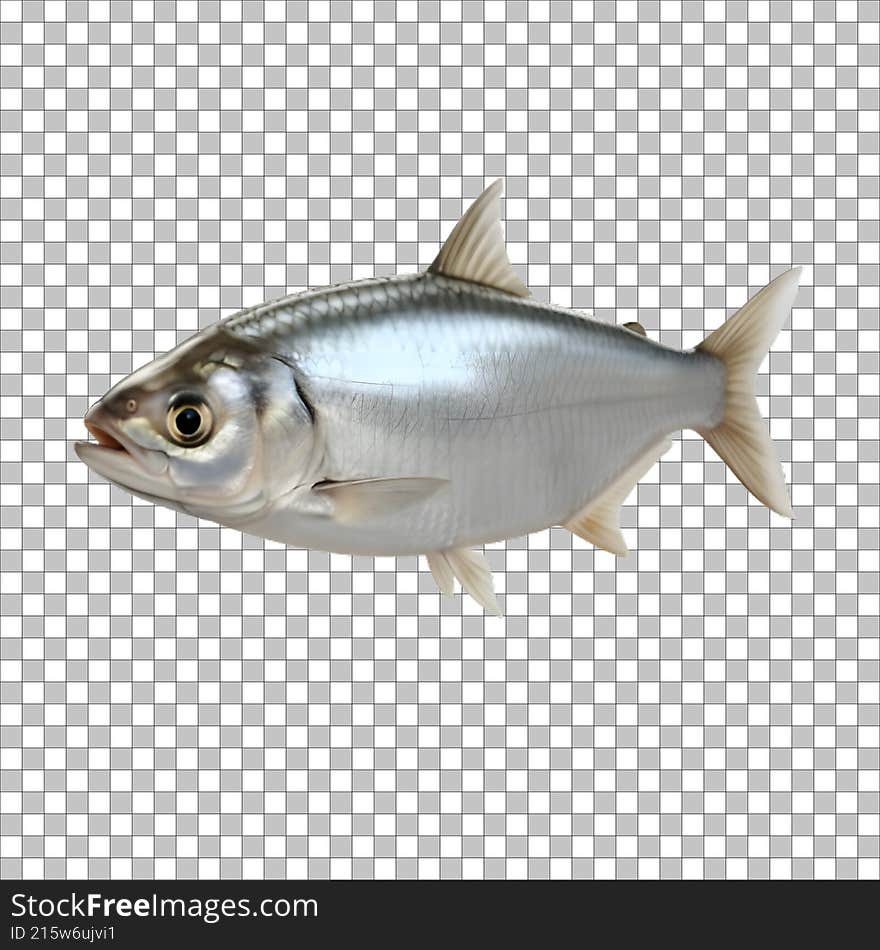 A transparent sea Fish Image