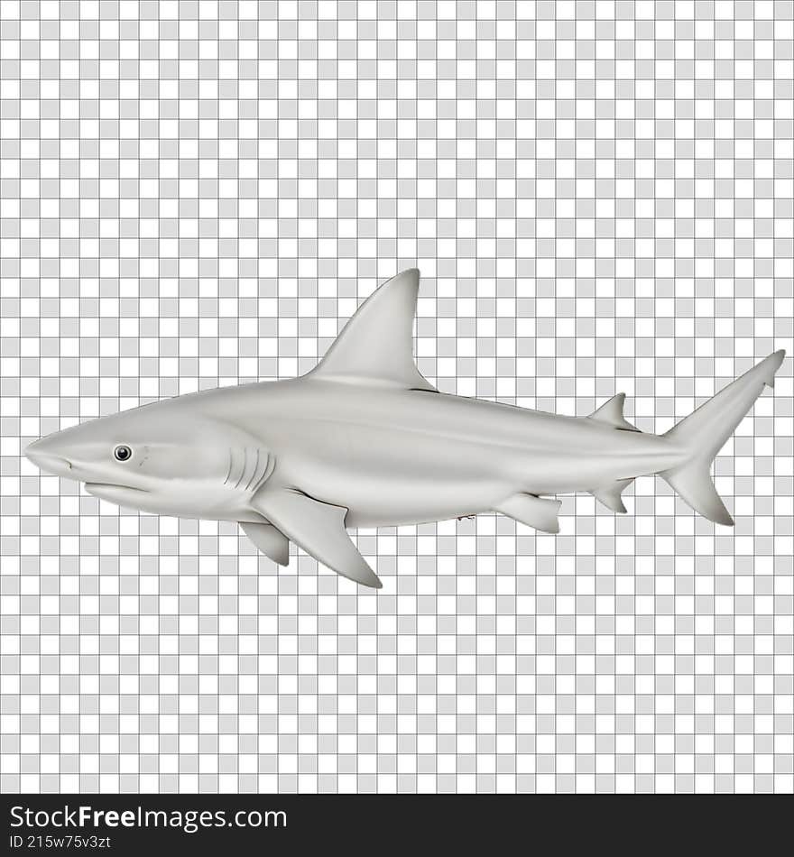 A transparent sea Fish Image
