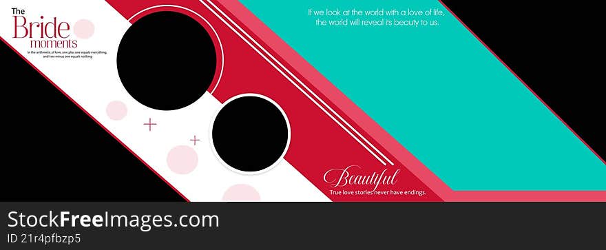 Turn wedding memories into stunning albums. Download creative Bride and Groom PSD Designs in 12x36 size. Get free templates at