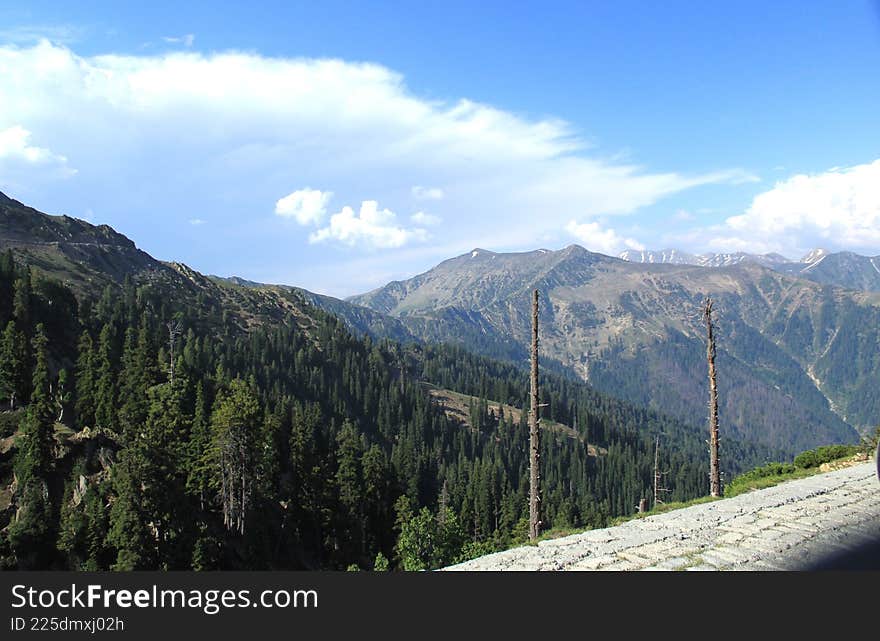 Harmukh Mountain top of Himalayas, Kashmir