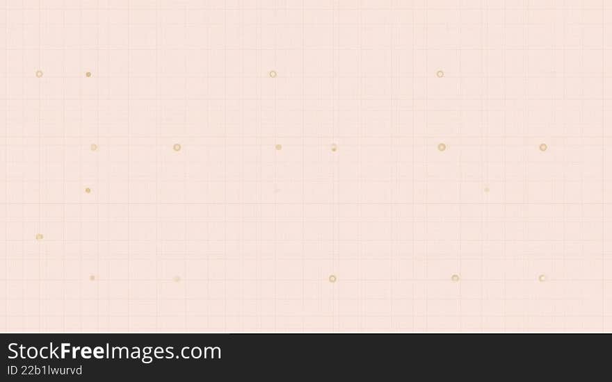 A serene and minimalist background featuring a soft pink textured surface adorned with a subtle grid pattern and randomly scattered delicate golden dots and rings. Ideal for web, print, and decorative design. A serene and minimalist background featuring a soft pink textured surface adorned with a subtle grid pattern and randomly scattered delicate golden dots and rings. Ideal for web, print, and decorative design