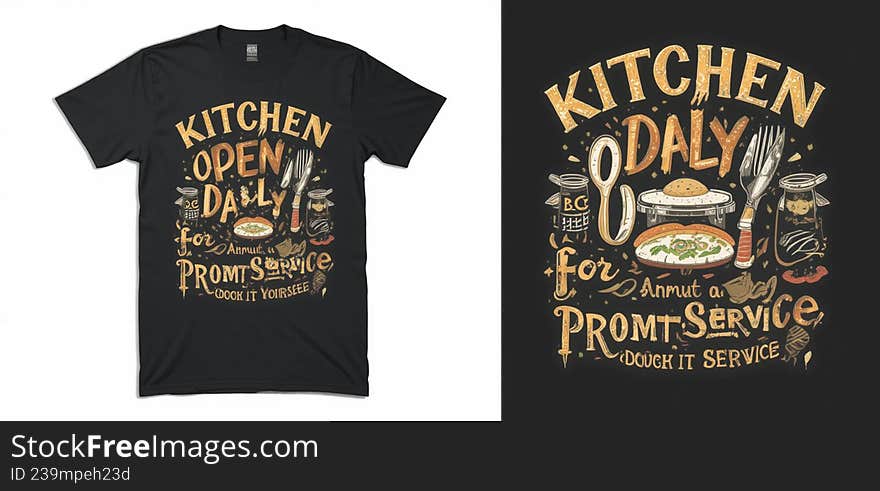 Kitchen open daily for prompt service